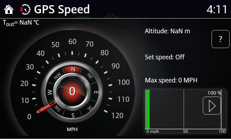  Mazda AIO ajusta la velocidad del GPS